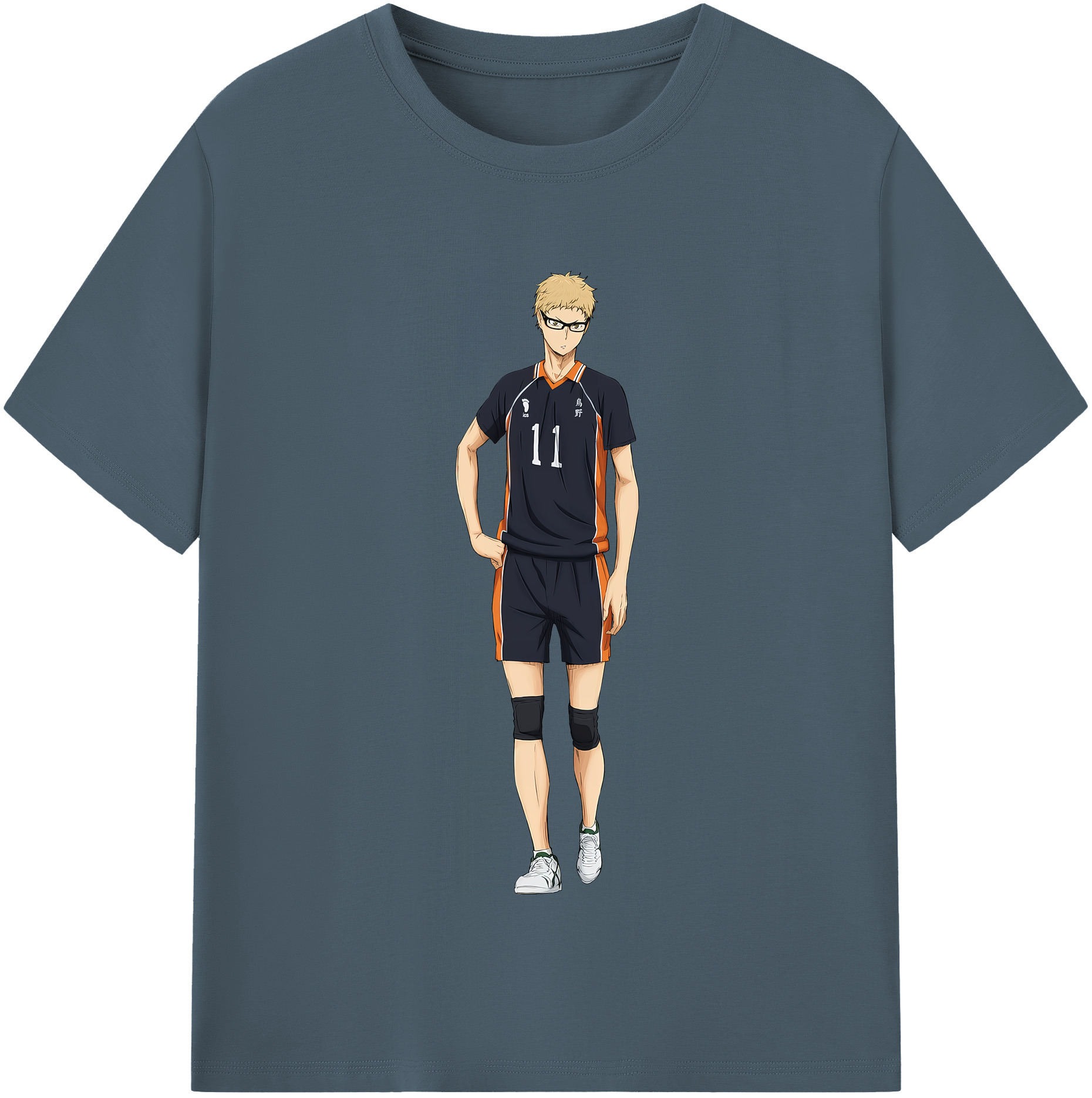 （画像用） ハイキュー!! Haikyu!! 綿100％半袖Tシャツ（フロントプリント）